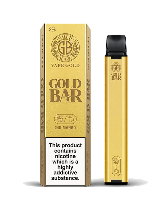 Gold Bar 24K Mango Disposable