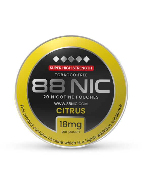 88 Nic Citrus Nicotine Pouches