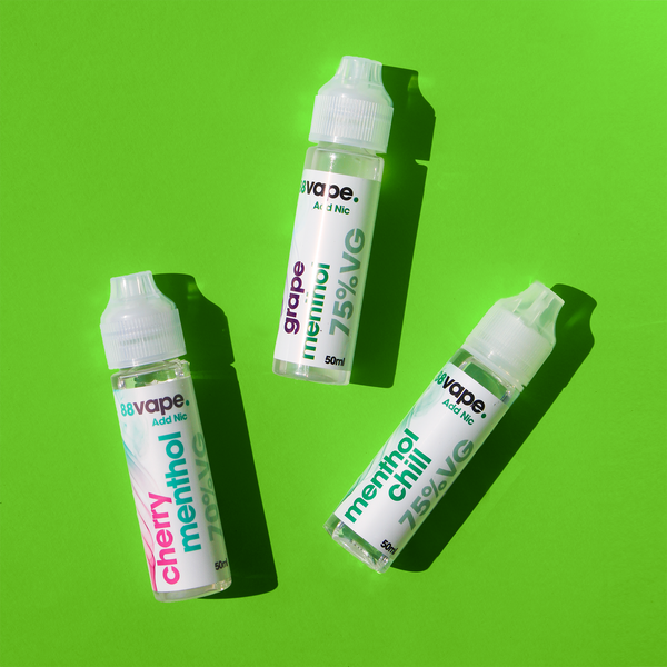 Menthol & Mint Flavour E Liquid Just £1.20 | 88Vape