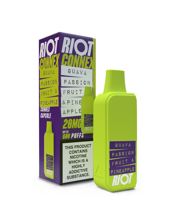 Guava Passionfruit & Pineapple Riot Connex Pod