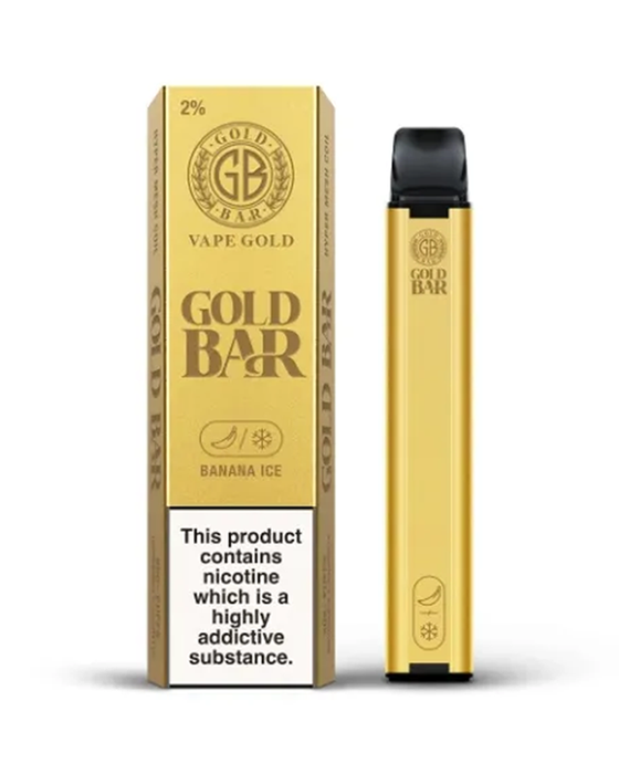 Gold Bar Banana Ice Disposable