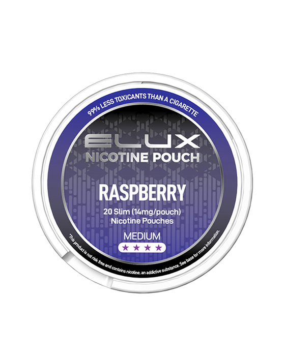 Elux Raspberry Nic Pouches