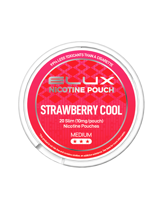 Elux Strawberry Cool Nic Pouches