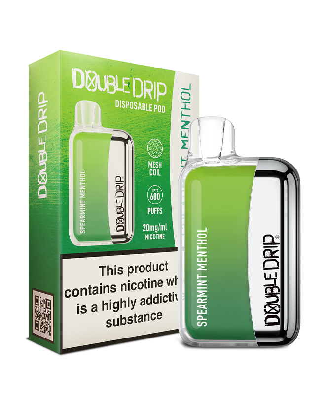 Double Drip Spearmint Menthol Disposable Pod — 88Vape