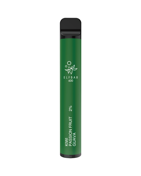 ELFBAR 600 Kiwi Passion Fruit Guava Disposable